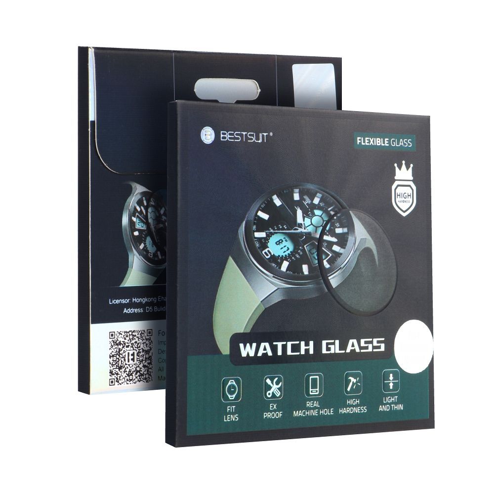 Bestsuit Rugalmas Hibrid Üveg Samsung Galaxy Watch 6 Classic 47mm-hez
