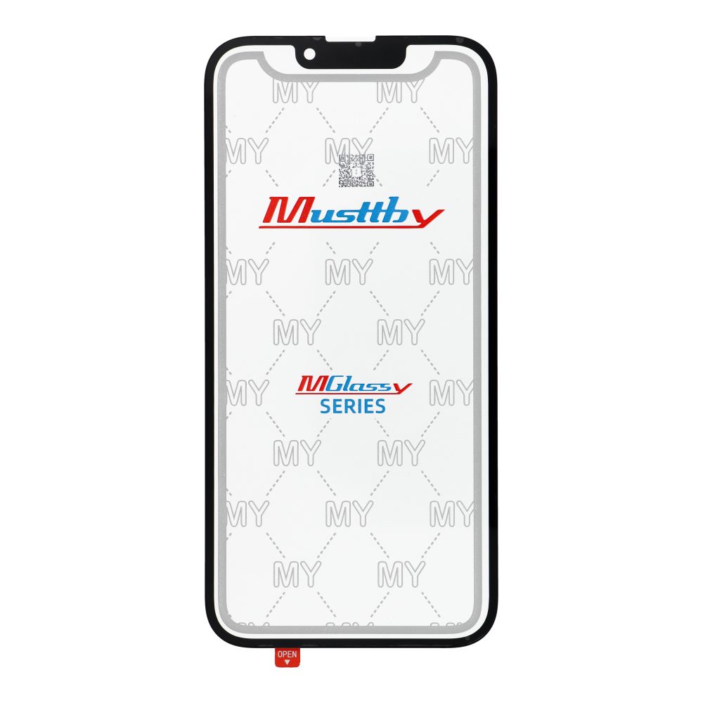 MUSTTBY elülső üveg + OCA IPHONE 13