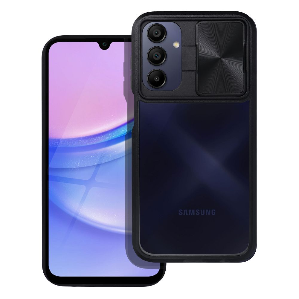 SLIDER tok SAMSUNG A15 fekete