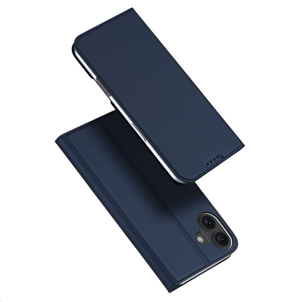 DUX DUCIS wallet case SKIN PRO for IPHONE 16 kék