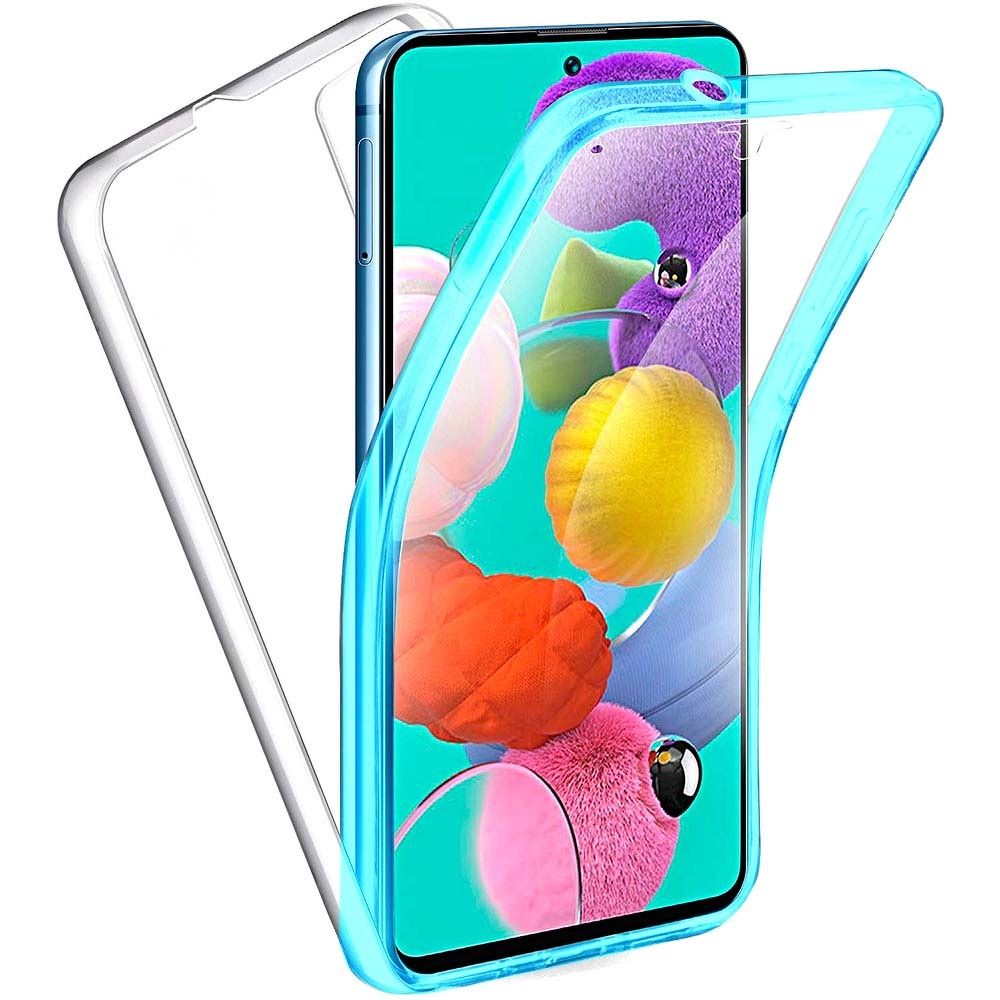 360 Full Cover case PC + TPU for SAMSUNG S21 blue