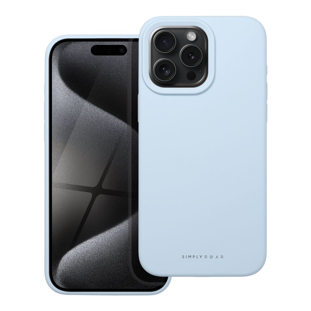 Roar Cloud-Skin Case – for Apple 15 Pro Max Világoskék