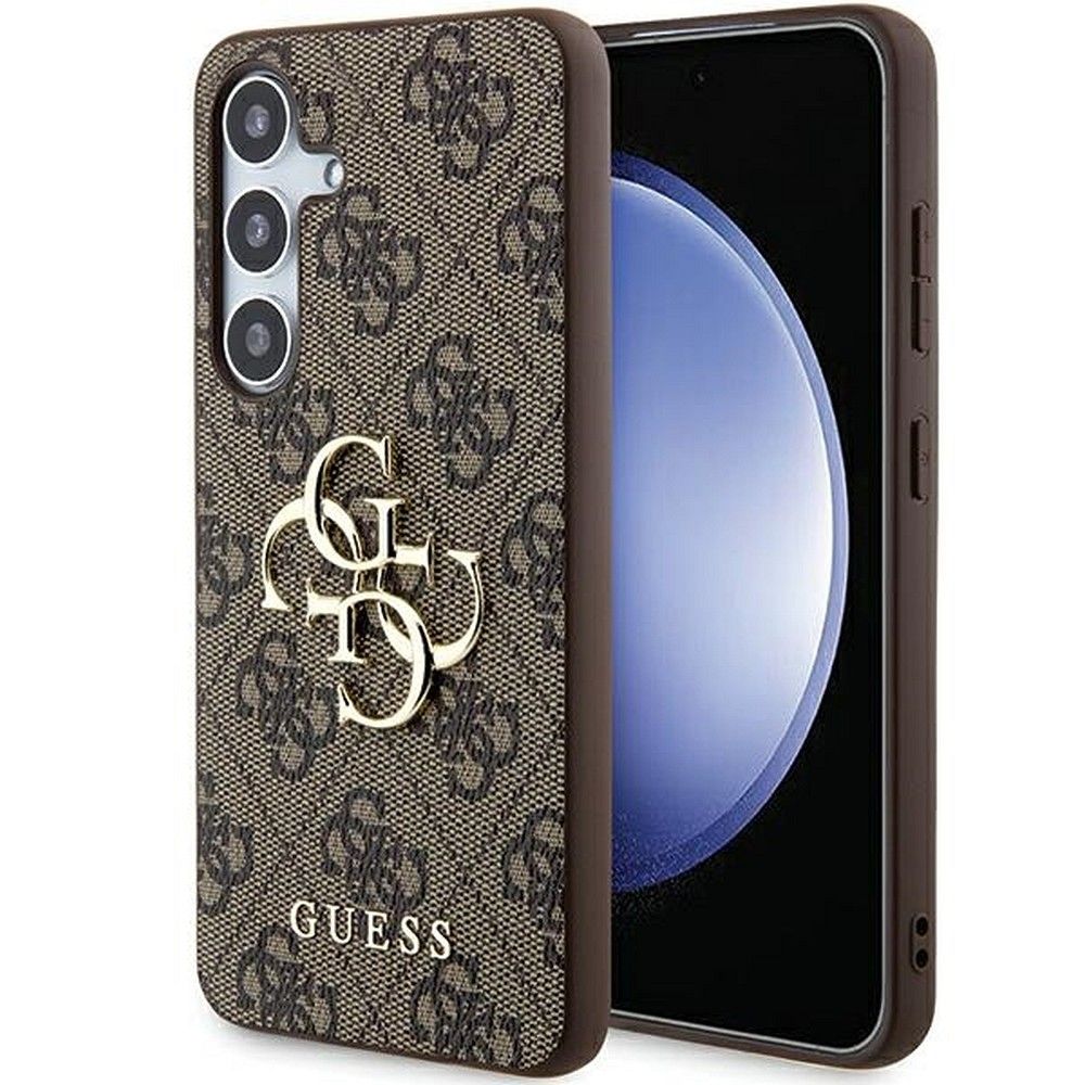 GUESS tok SAMSUNG A55 GUHCSA554GMGBR (PU Big 4G Metal Logo) barna