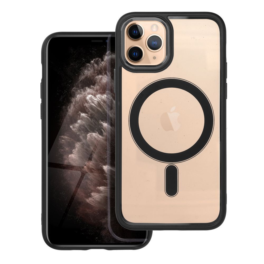 COLOR EDGE MAG COVER tok kompatibilis MagSafe-el IPHONE 11 Pro fekete