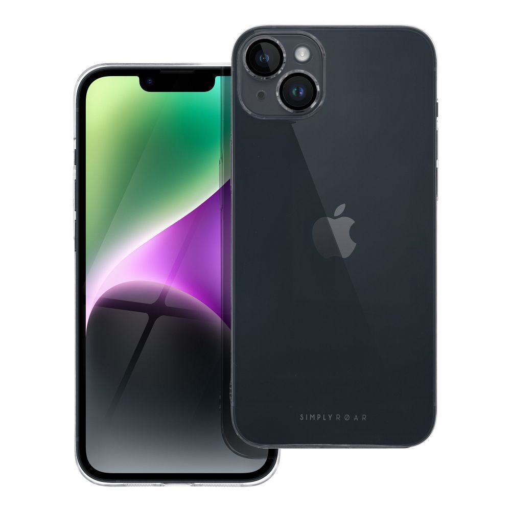 Roar Pure Simple Fit Case – iPhone 14 Plus Clear