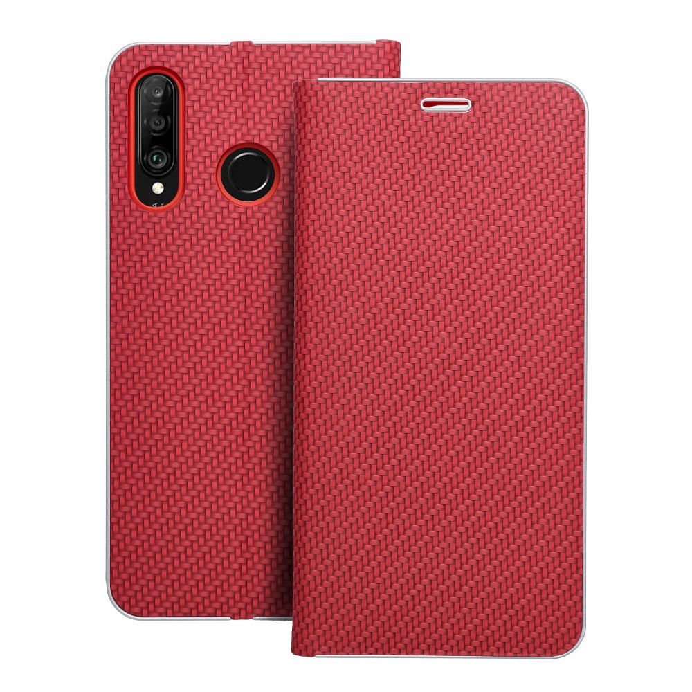 LUNA Book Carbon HUAWEI P30 Lite-hoz piros