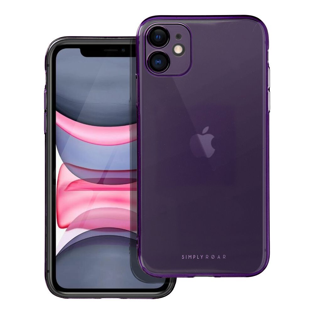 Roar Pure Simple Fit Case – iPhone 11 lila