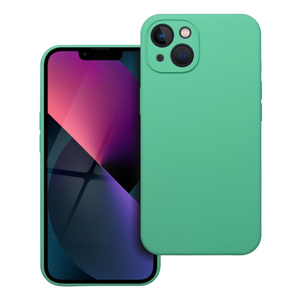 SILIKON 2mm tok IPHONE 13 menta