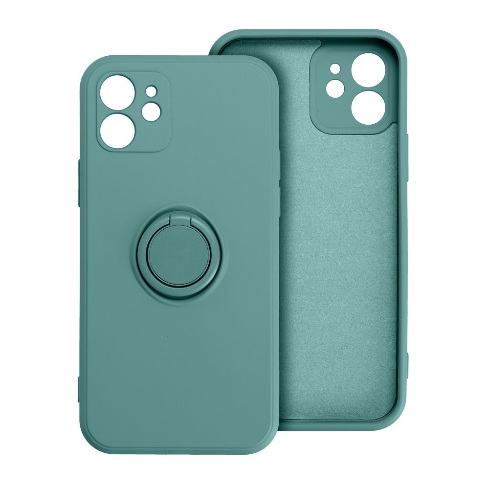 SILIKON GYŰRŰ tok IPHONE 16 Plus zöld