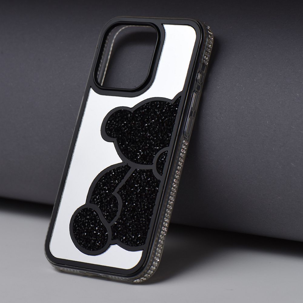 Futerał TEDDY BEAR do IPHONE 13 PRO czarny