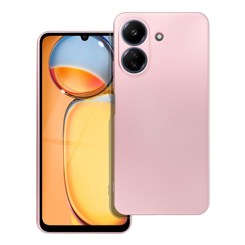 METALLIC tok XIAOMI 13C / C65 rózsaszín