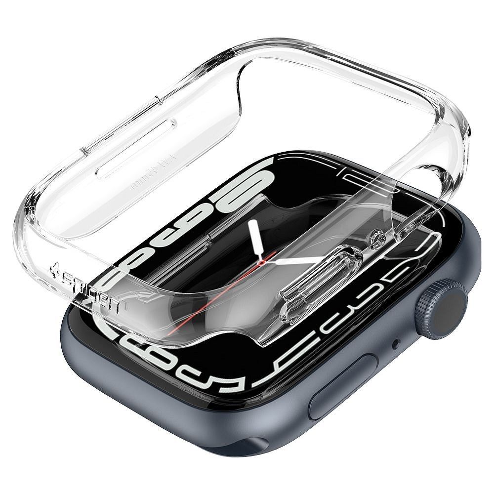 SPIGEN Thin Fit tok APPLE WATCH 7 / 8 (41MM) átlátszó