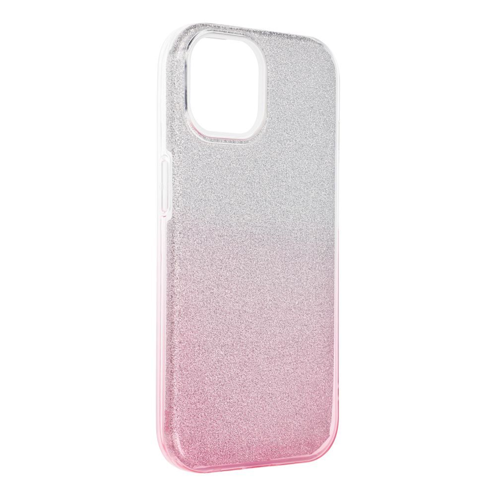 SHINING tok IPHONE 15 átlátszó rózsaszín