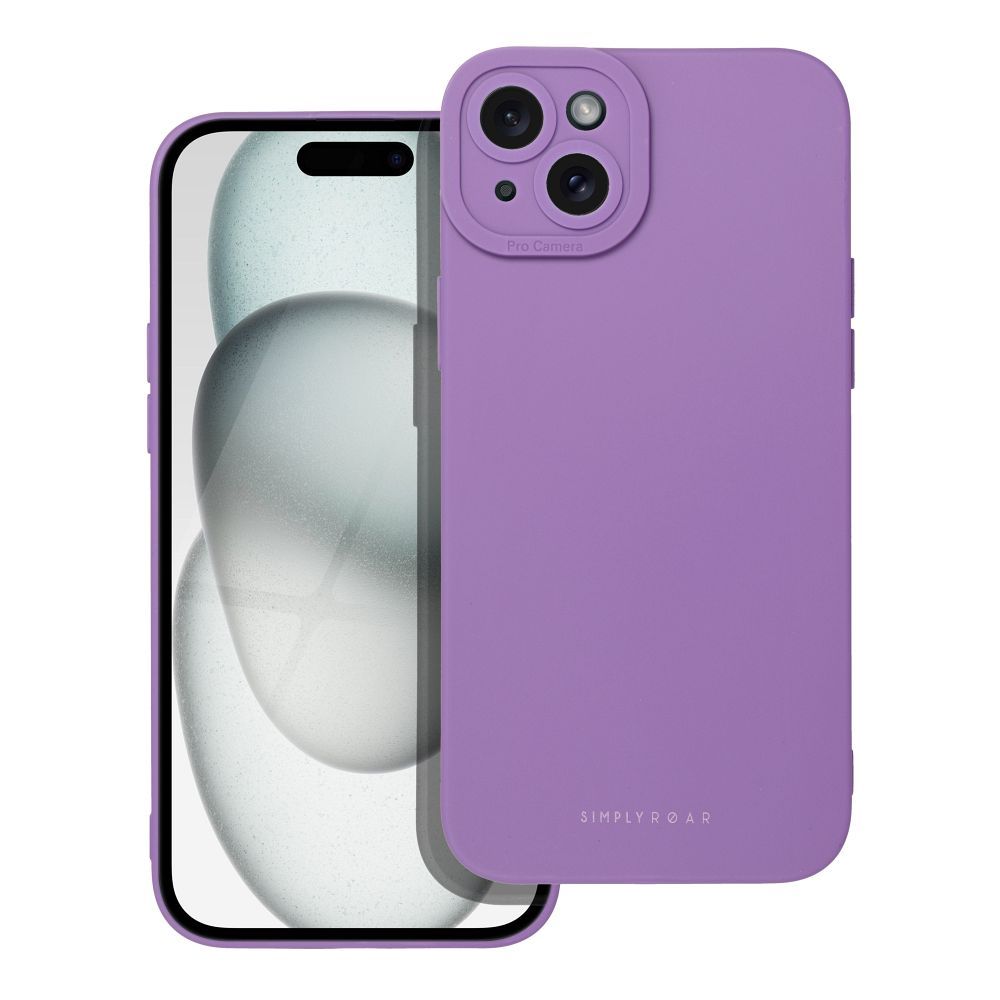Roar Luna tok iPhone 15 Plus Lila