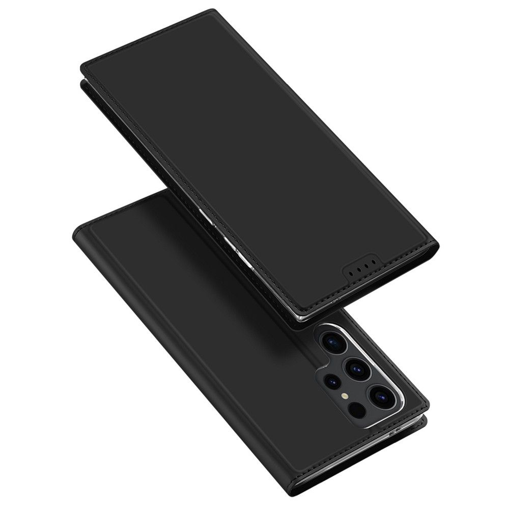 DUX DUCIS wallet case SKIN PRO for SAMSUNG S24 Plus fekete