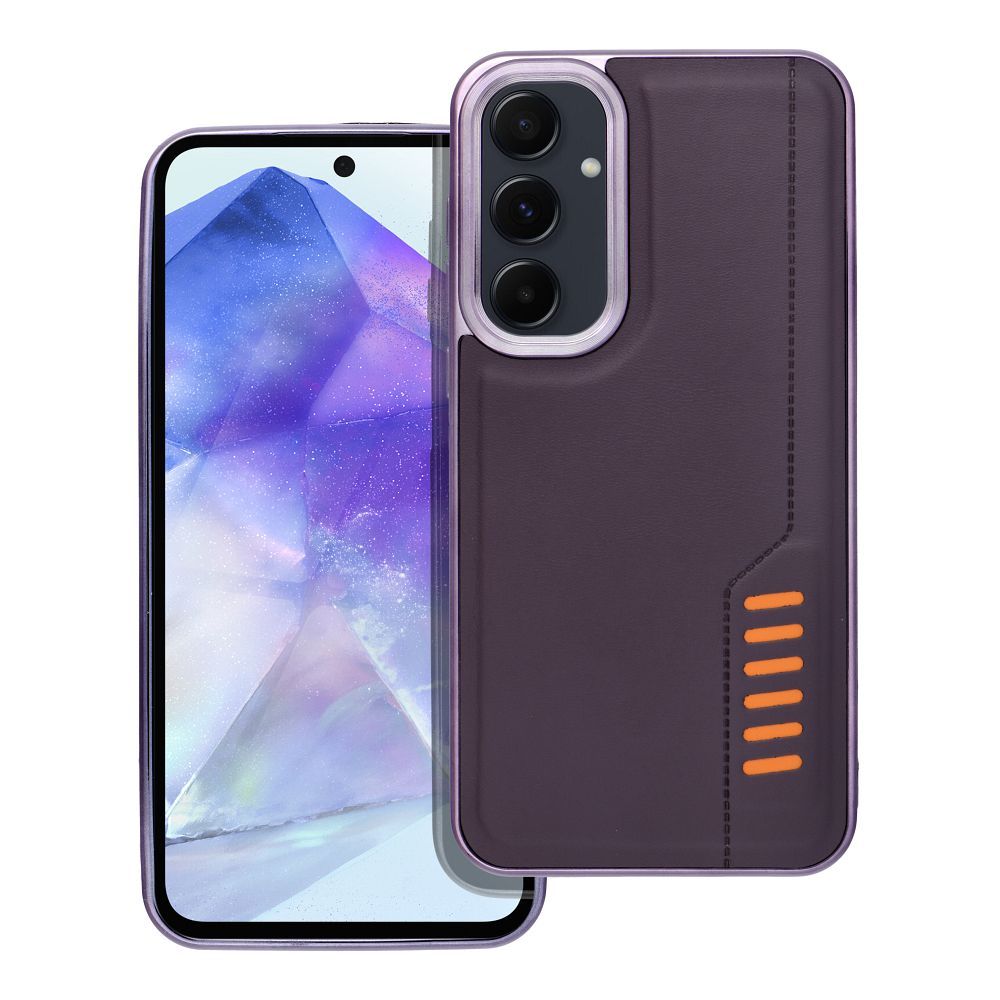 MILANO tok SAMSUNG A55 5G sötétlila