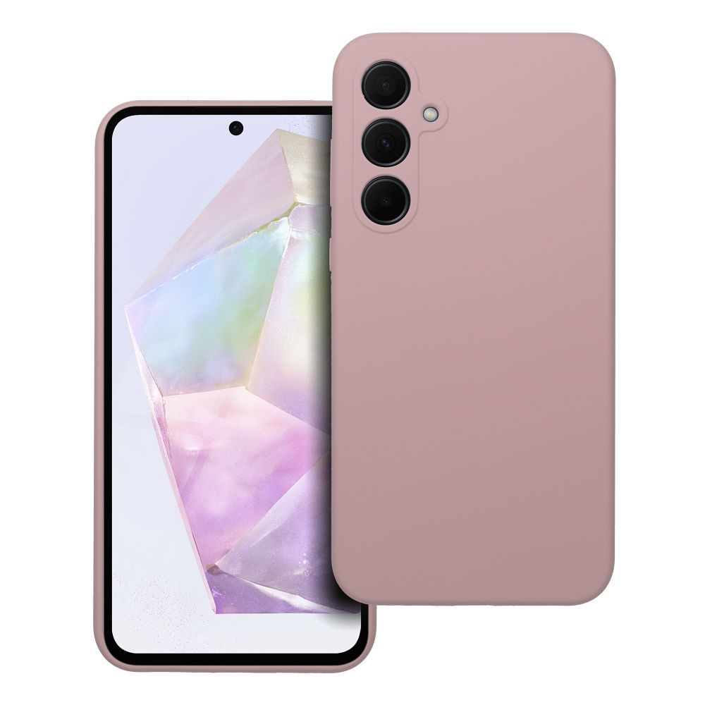 SILIKON 2mm tok SAMSUNG A35 5G homok rózsaszín