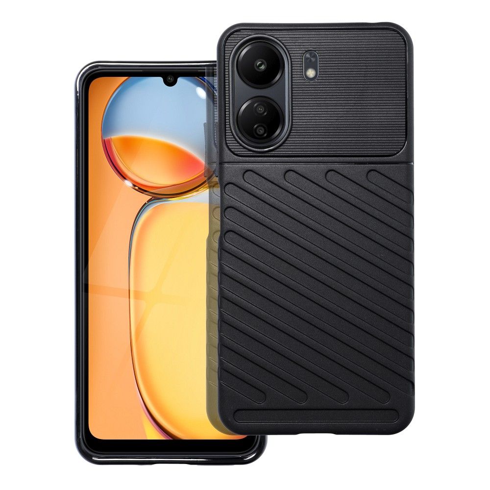 THUNDER tok XIAOMI Redmi 13C / POCO C65 fekete