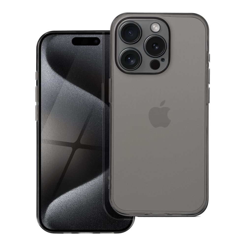 BOX PREMIUM 1,5 mm tok IPHONE 16-hoz átlátszó fekete