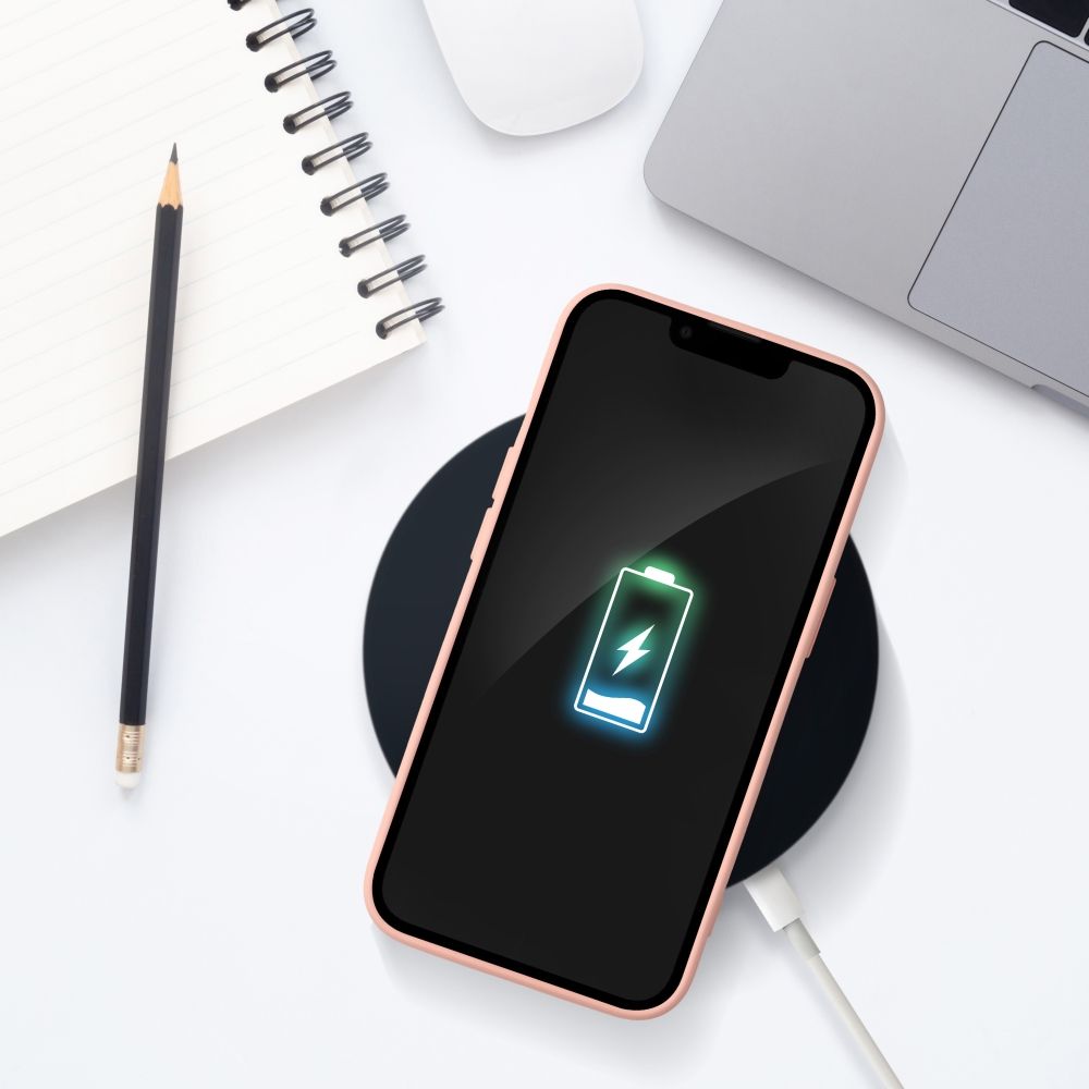 Futerał CARD CASE do IPHONE 13 Pro Max różowy