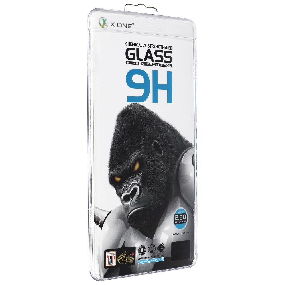 3D Full Cover Tempered Glass X-ONE – for Samsung Galaxy S22 (case friendly) – working fingerprint sensor