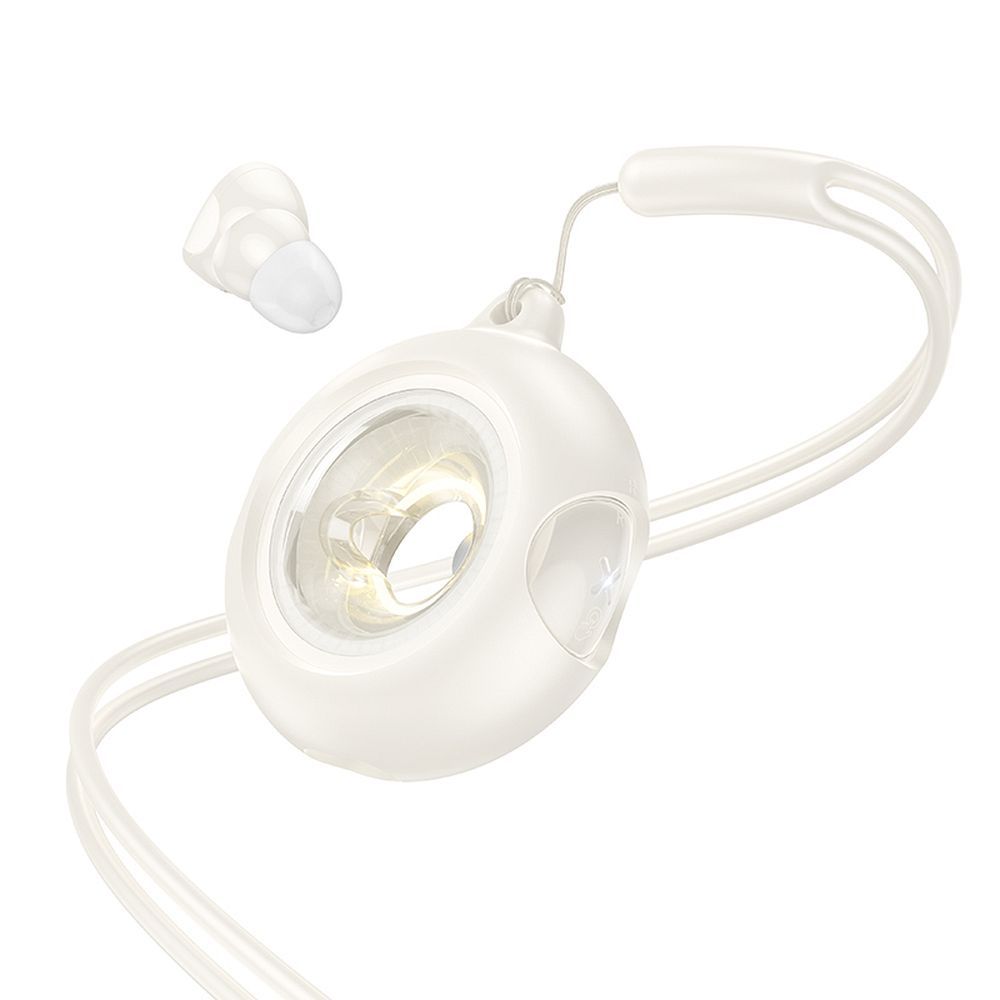 HOCO vezeték nélküli fülhallgató bluetooth TWS EW71 tejfehér