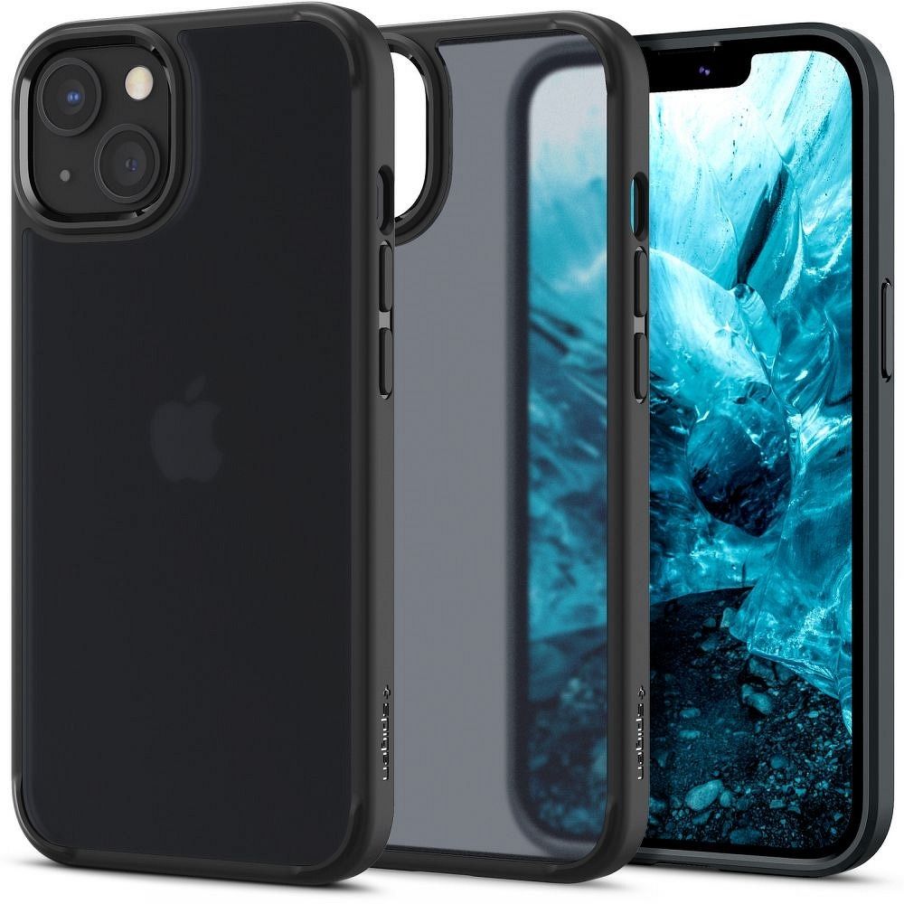 SPIGEN Ultra Hybrid case for IPHONE 13 matte frost black