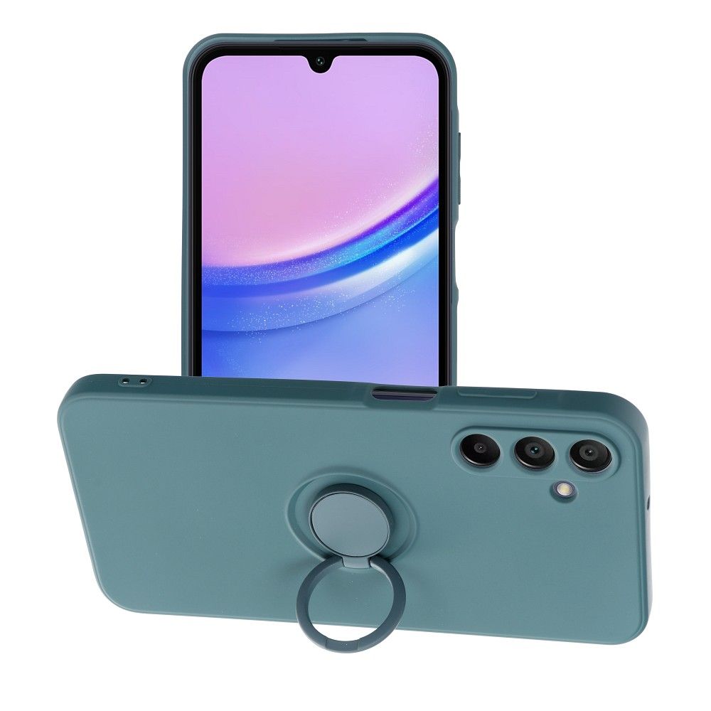 SILIKON GYŰRŰS tok SAMSUNG A15 5G / A15 4G zöld