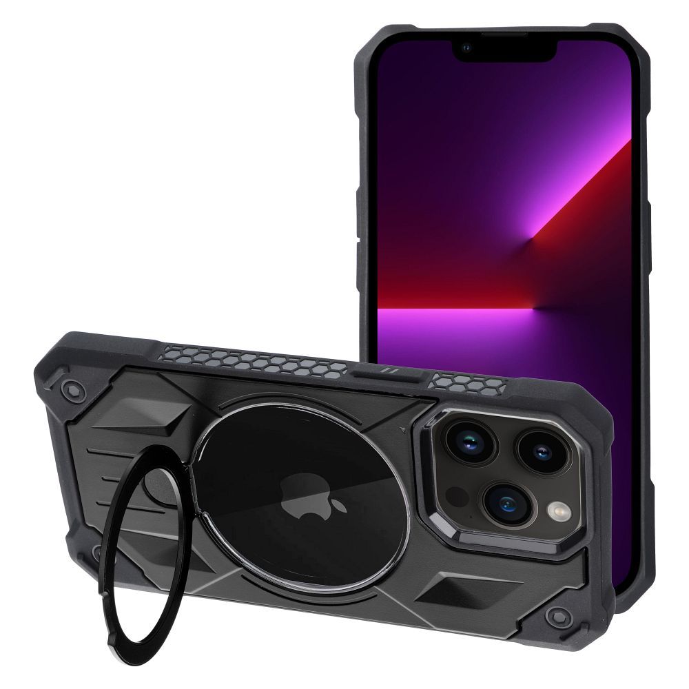 ARMOR MAG COVER tok kompatibilis MagSafe-el IPHONE 13 Pro fekete