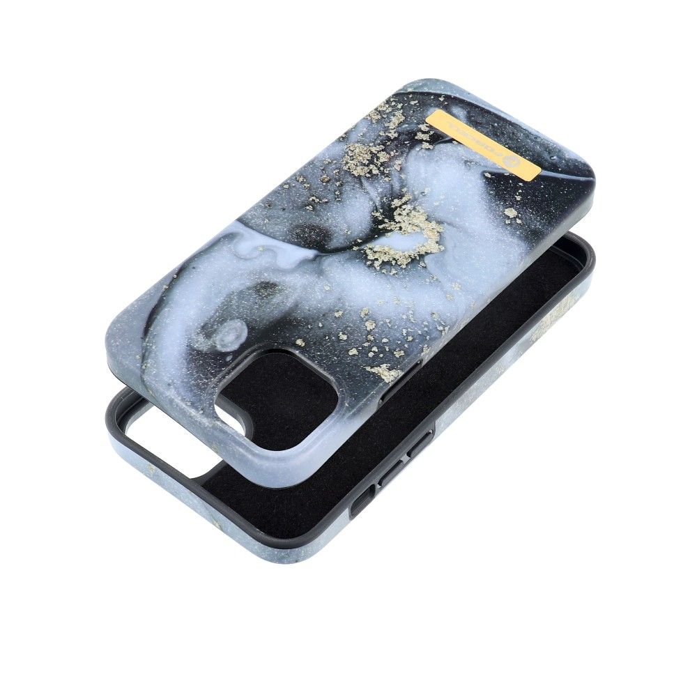 FORCELL F-PROTECT Mirage tok MagSafe kompatibilis IPHONE 14 Plus márvány köd