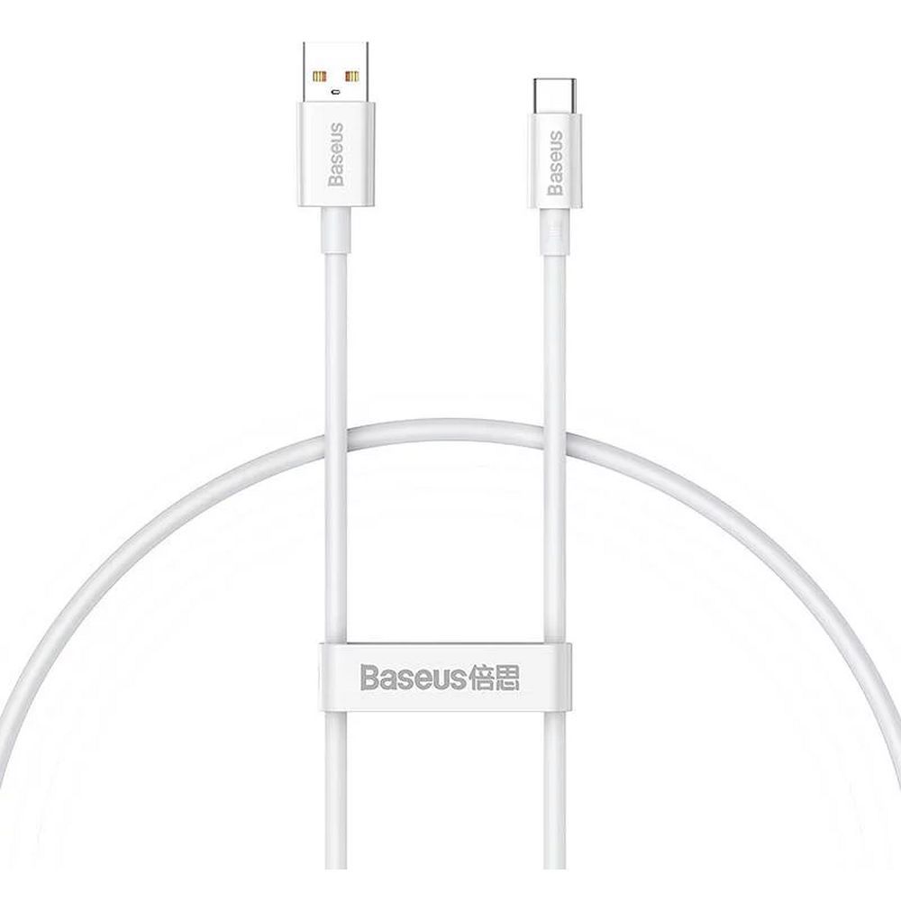 BASEUS USB A – USB C PD 5A 100W kábel P10320102214-00 0,25 m fehér