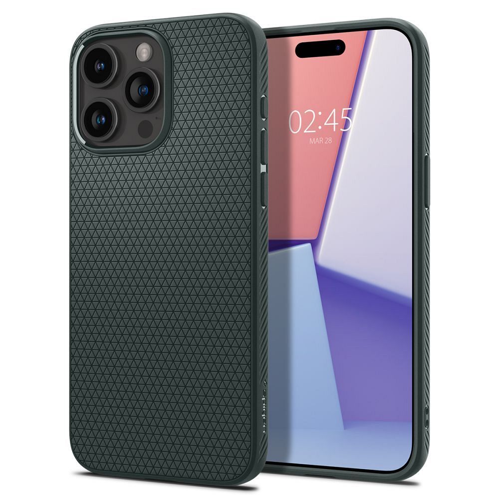 SPIGEN Liquid Air tok IPHONE 15 PRO abyss green