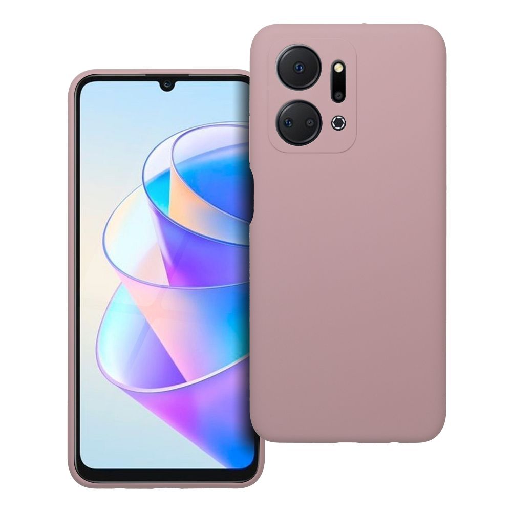 SILIKON 2mm tok HONOR X7A homok rózsaszín