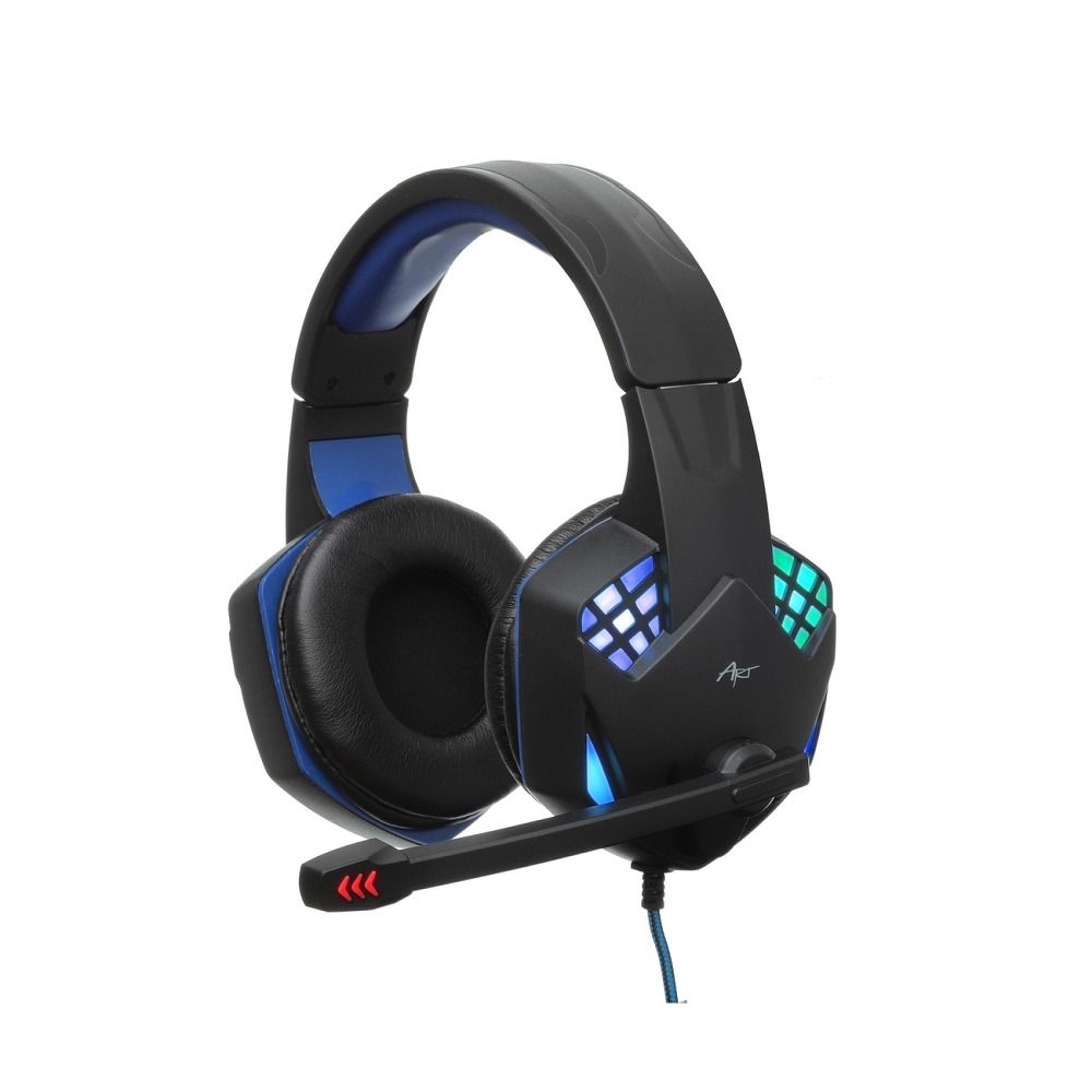 ART G11 mikrofonos gaming fejhallgató világítással