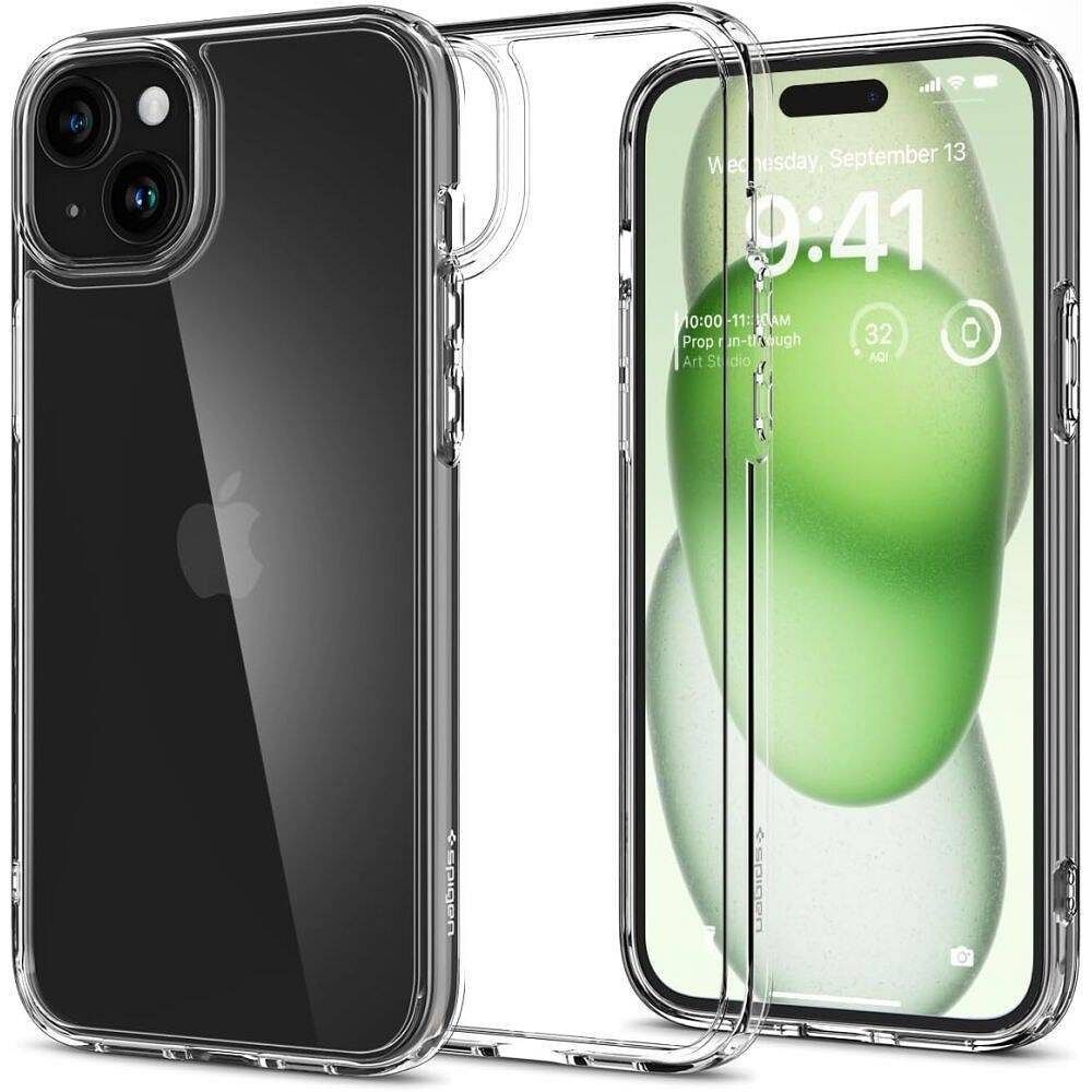 Case SPIGEN Ultra Hybrid for IPHONE 16 Plus crystal clear