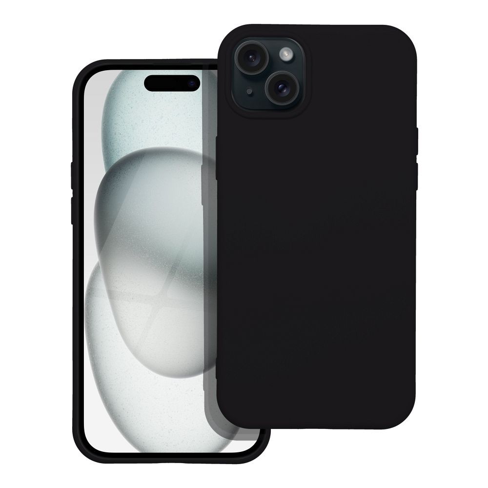 SILIKON tok IPHONE 15 fekete