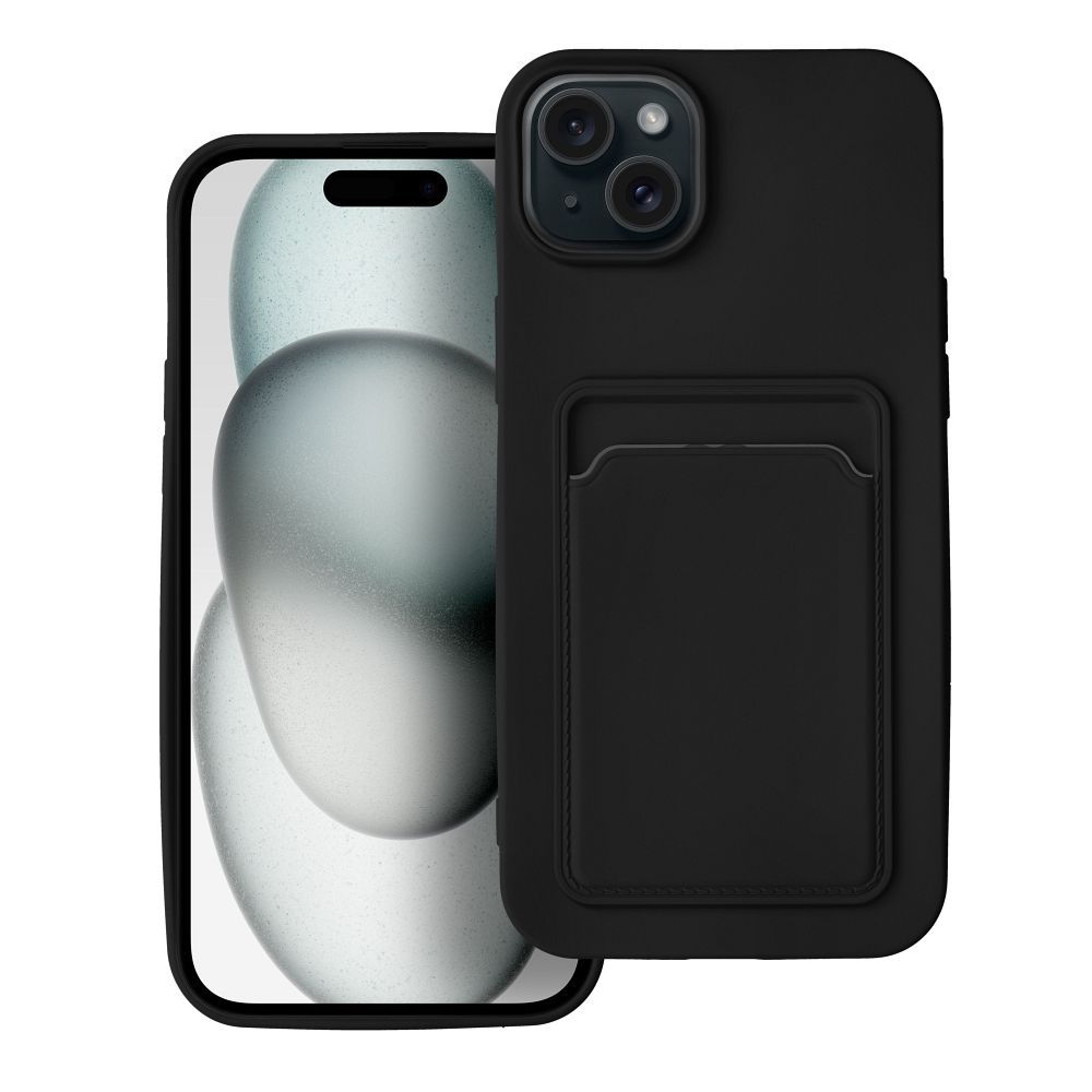 case CARD for IPHONE 15 Plus black