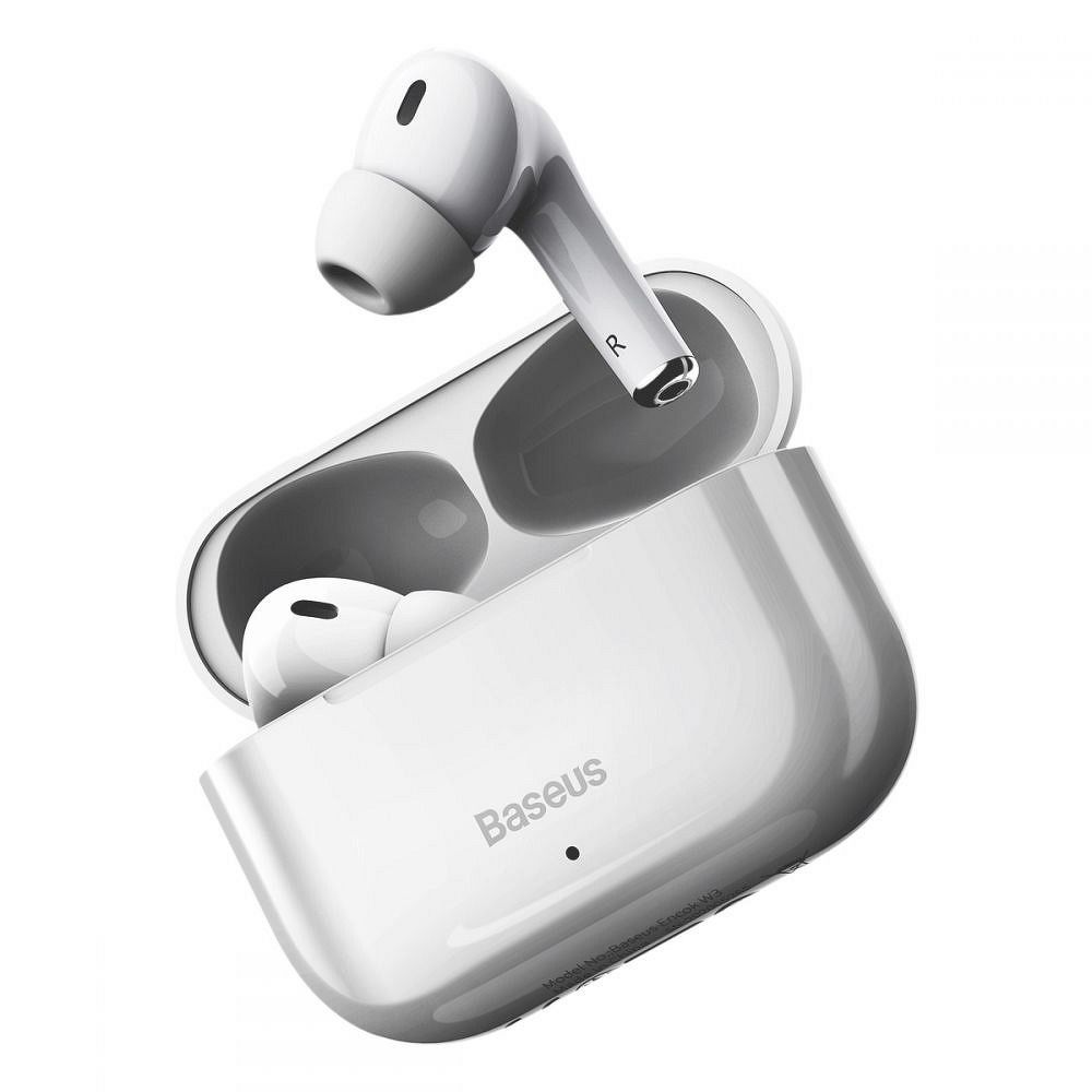 BASEUS Encok True Wireless Fülhallgató W3 fehér NGW3-02