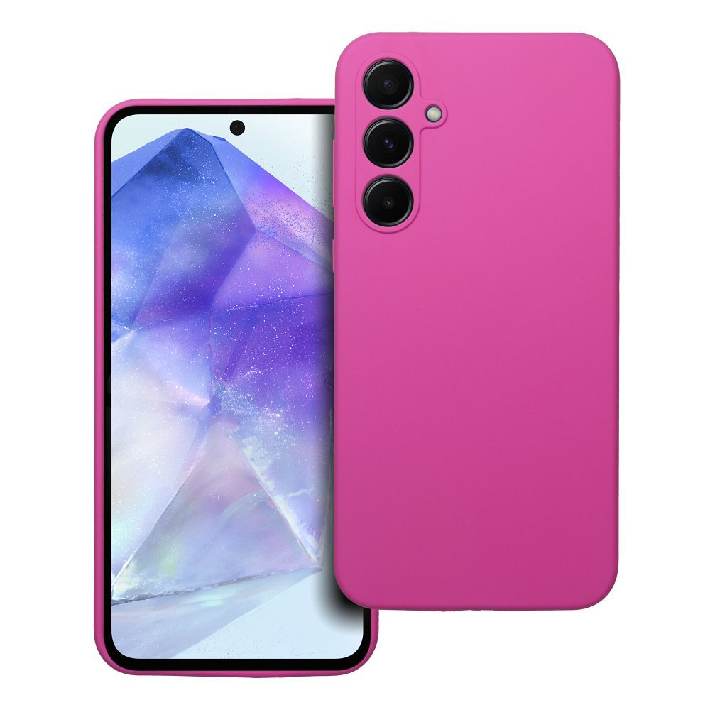 SILIKON 2mm tok SAMSUNG A55 5G rózsaszín