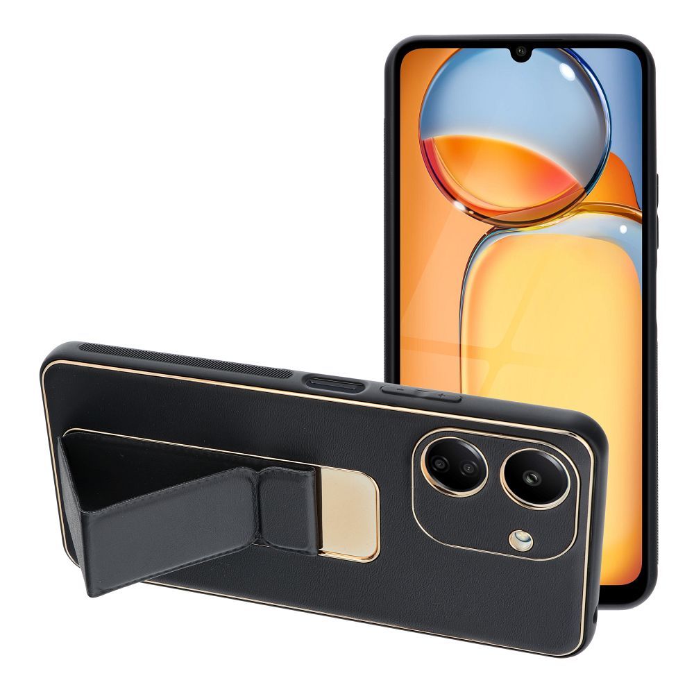 BŐR TOK KICKSTAND XIAOMI 13C / C65 fekete