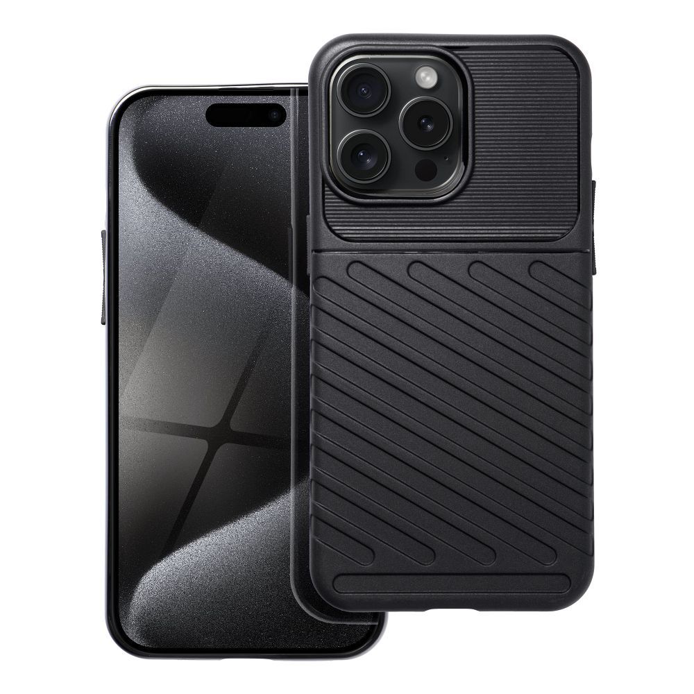 THUNDER tok IPHONE 15 Pro Max fekete