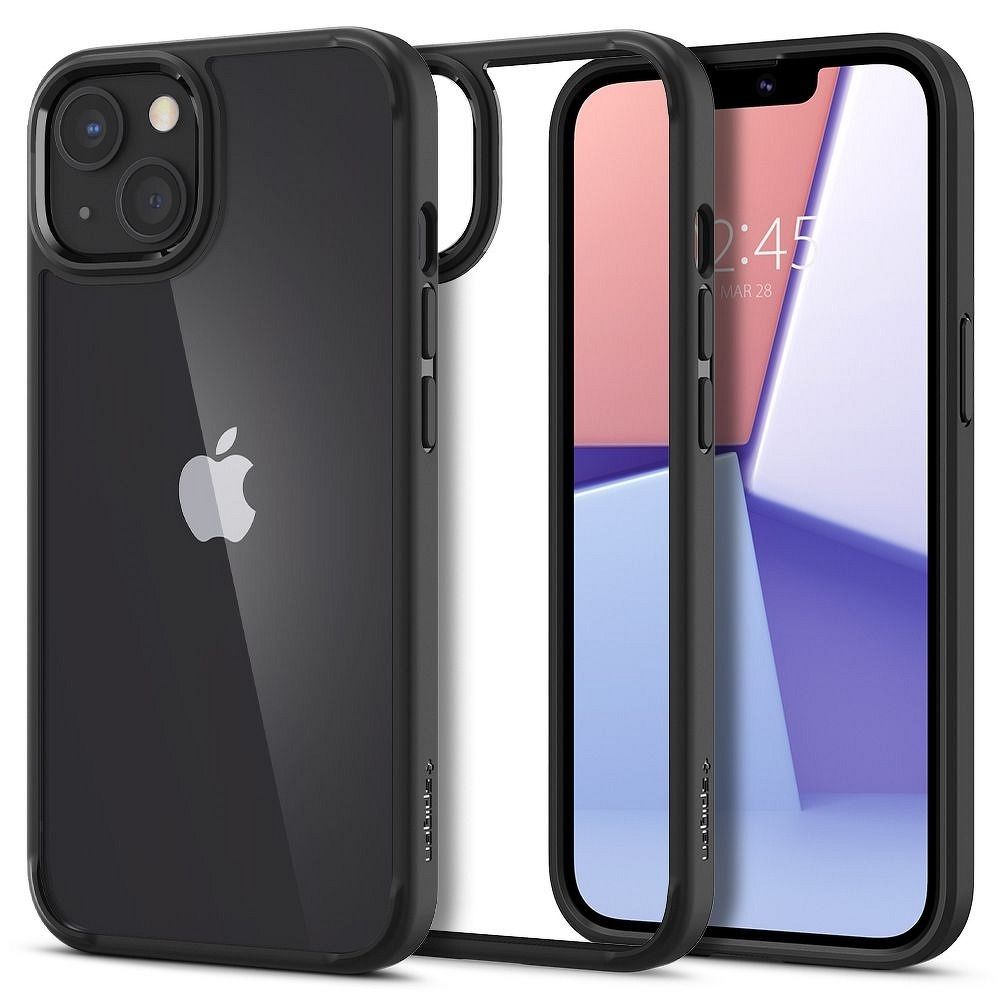 SPIGEN Ultra Hybrid tok IPHONE 13 matt fekete