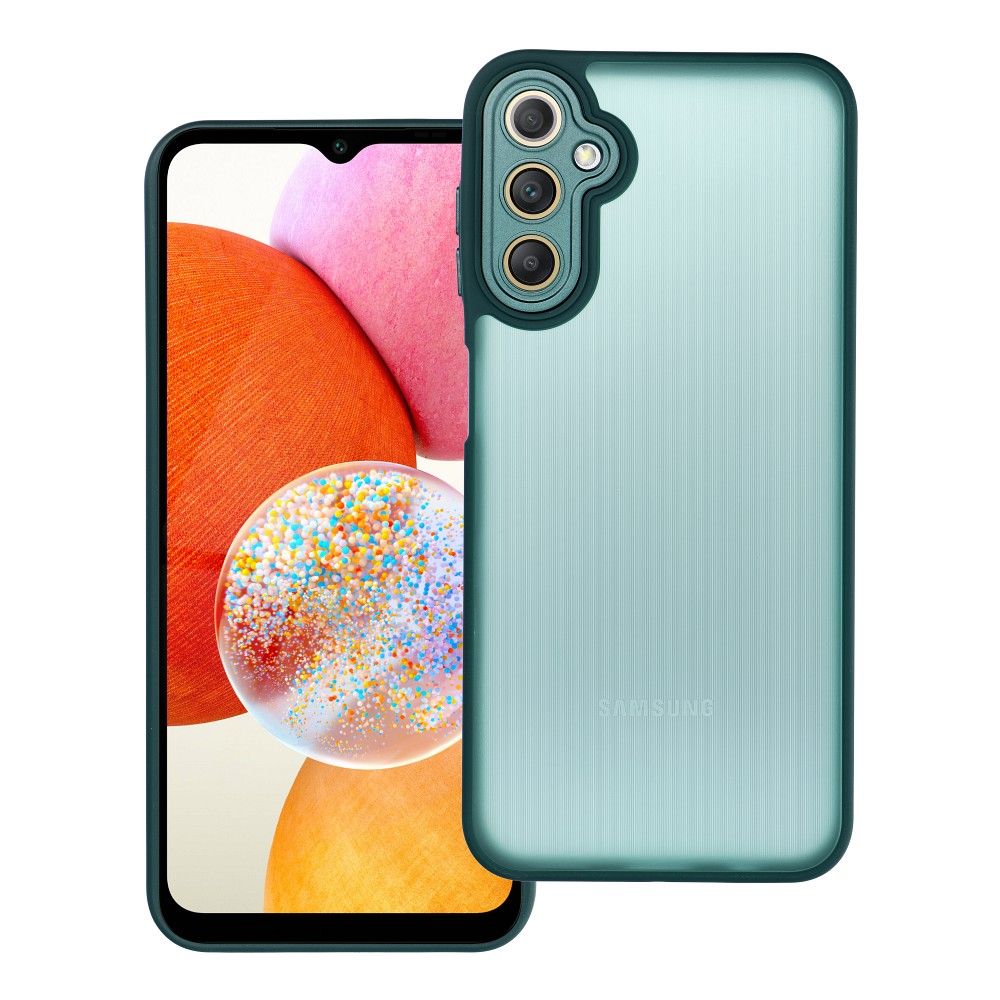 VARIETE Case for SAMSUNG A14 4G / A14 5G sötétzöld