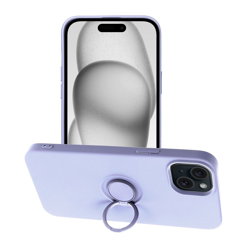 SILIKON RING tok IPHONE 15 Plus lila
