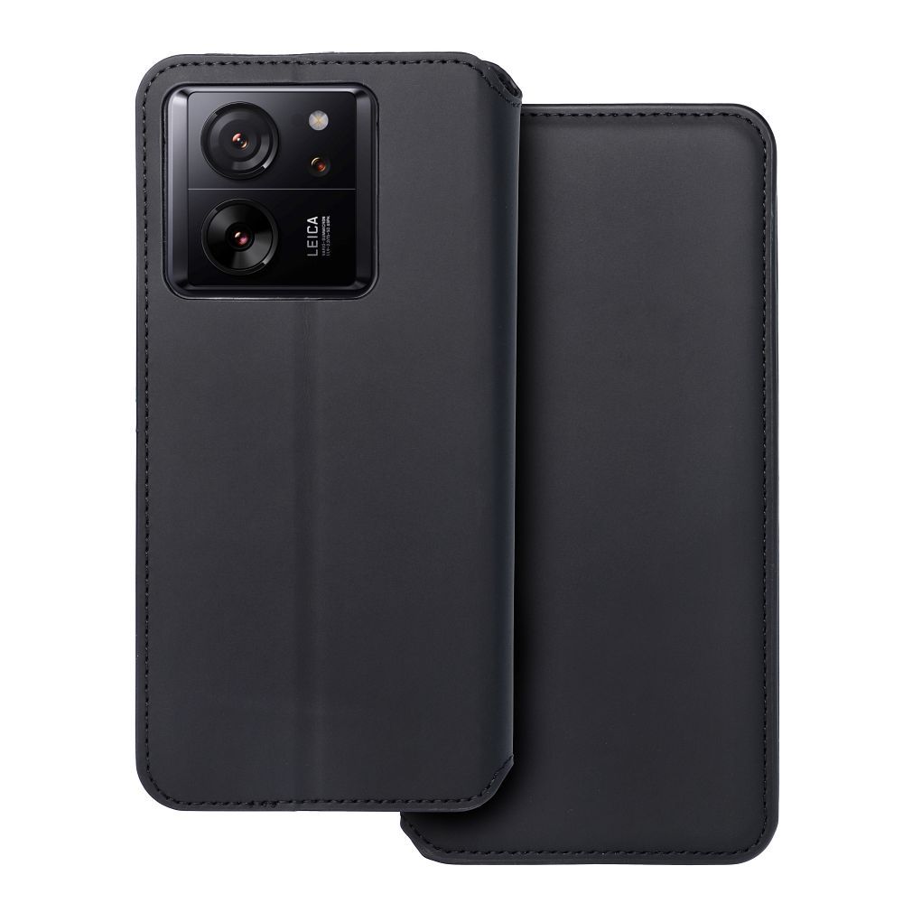 DUAL POCKET könyvtok XIAOMI 13T / 13T Pro fekete