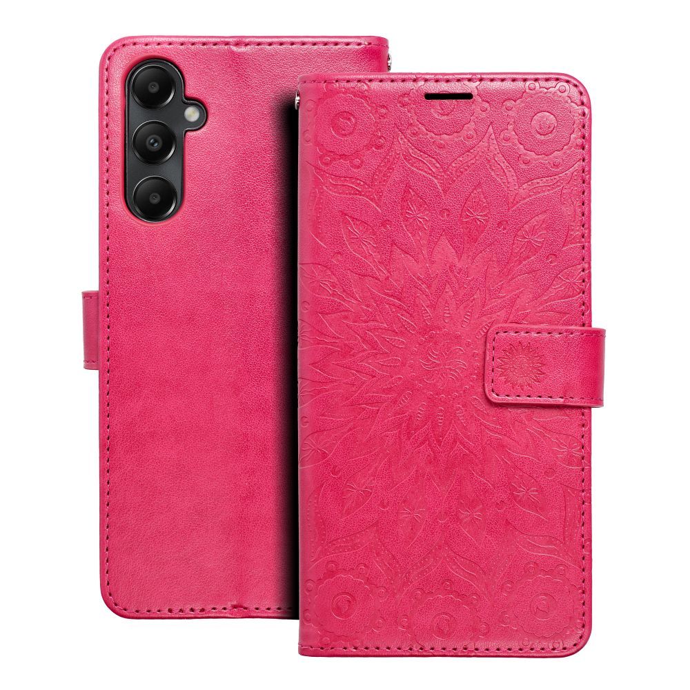 MEZZO könyvtok SAMSUNG A05s mandala magenta