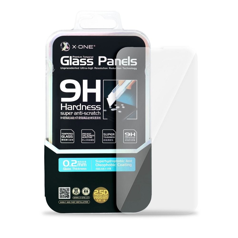 Tempered Glass X-ONE – for iPhone X/Xs/11 Pro 9H 0.2 mm