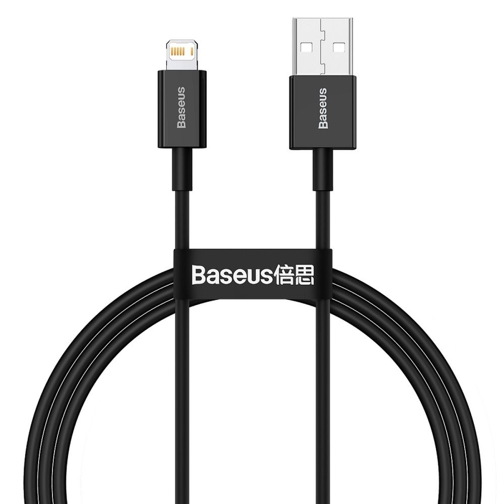 BASEUS USB A to Lightning kábel 2,4A Superior CALYS-A01 1 m fekete