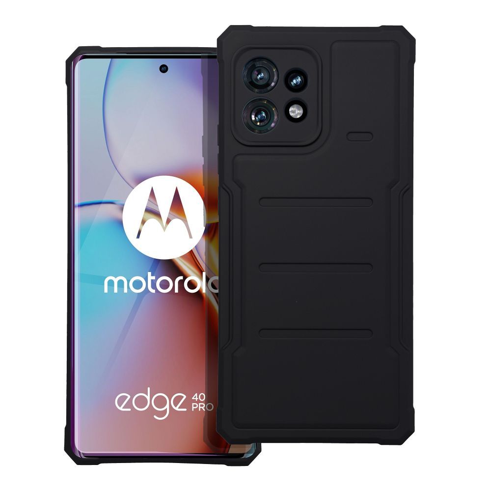 HEAVY DUTY case for MOTOROLA Edge 40 Pro black