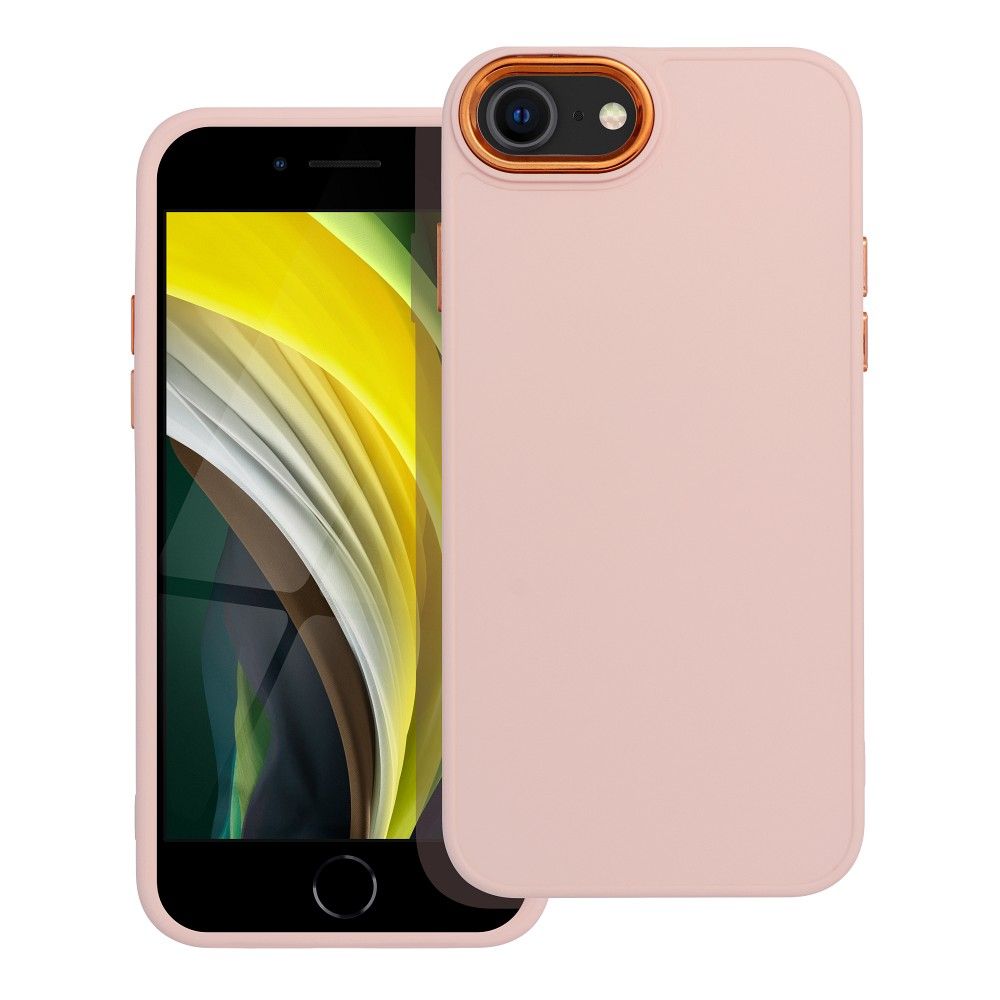 FRAME tok IPHONE SE 2020 púder rózsaszín